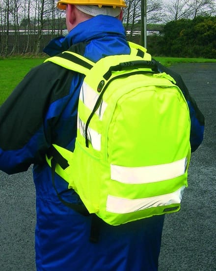 Hi-Vis Rugzak geel