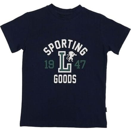 T-shirt Korte Mouw Leone 1947 Boy Short Sleeves College