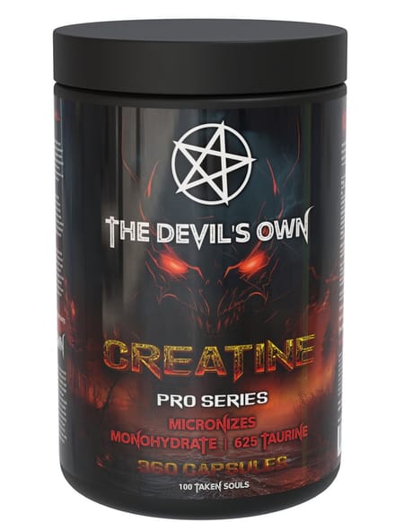 The Devil's Own | Creatine Monohydraat 200Mesh Micronized | Unflavoured | 500gr 100 servings | Prestaties | Duursport | Energie | Herstel | Nutriworld