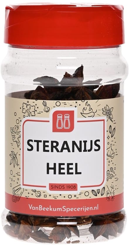 Van Beekum Specerijen - Steranijs Heel - Strooibus 50 Gram