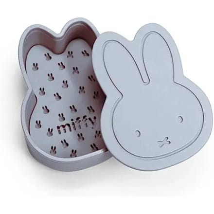 Atelier Pierre Nijntje Silicone Storage & Travel-Doosje - Silver Blue