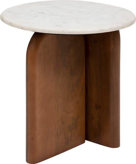 Atmosphera Nanda Bijzettafel - Ø51xH57cm - Bruin