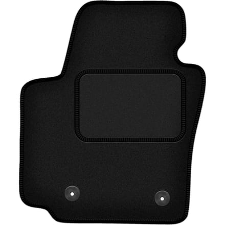 Bestuurdersmat zwart voor: Seat Altea minivan (2004-08.2008)