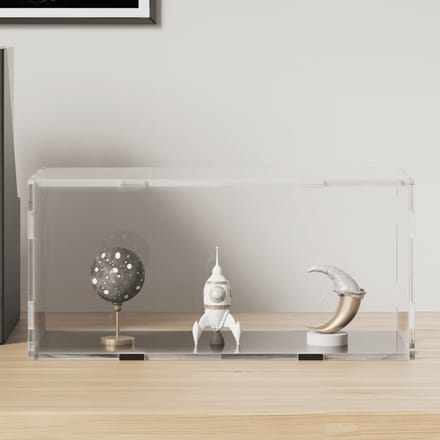 vidaXL - Displaybox - transparant - 30x15x14 - cm - acryl