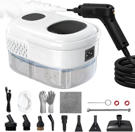 Draagbare Hogedruk Stoomreiniger met 14 Accessoires - Krachtig en Snel Opwarmend