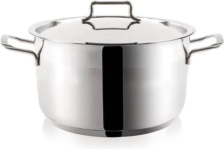 Kookpan Edelstaal met Deksel ANETT 30 cm, 8,5 l - Kookpot - Soeppan