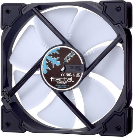 Fractal Design Venturi Series HP-12 PWM - Case ventilator - 120mm - Wit