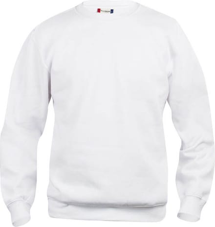 Clique Basic Roundneck 021030 - Wit - S