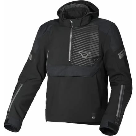 Macna Traffiq Textile Waterproof Jas Zwart - Jas