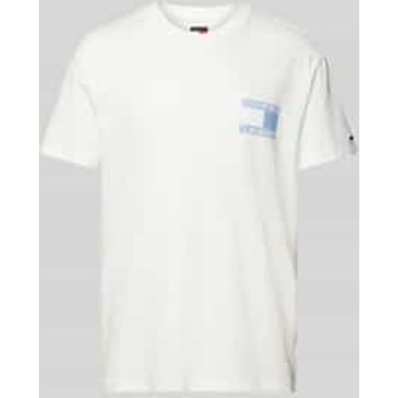 Regular fit T-shirt van puur katoen