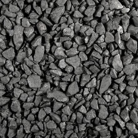 35 stuks! Basalt split zwart 16/32 mm 20 kg Gardenlux