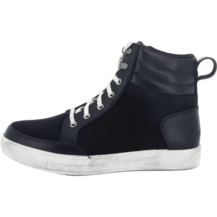 Leren en stoffen motor sneakers Helstons Osaka Air