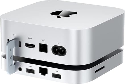 Docking Station - Hub Uitbreidingsstation - Snelle Data Overdracht - 80Gbps Thunderbolt 5 - 7 Poorten - Zilver
