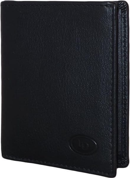 Leather Design Pasjeshouder / Portemonnee Zwart