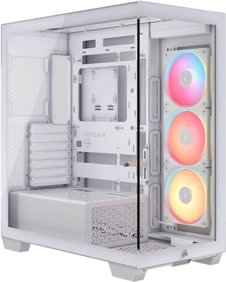 Corsair 3500X LXR LINK White - Case - Miditower - Wit
