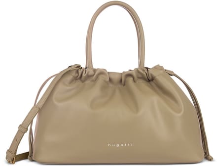 bugatti schoudertas shopper Leni Ladies Bag Sand Lichtbruin