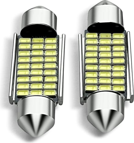 XEOD Lampen set – C5W 36 MM LED – 6000K Wit licht canbus – 2 stuks