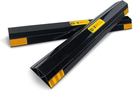 2 Stuks Parkeerstopper Garage Parkeerhulp Rubber 61 cm