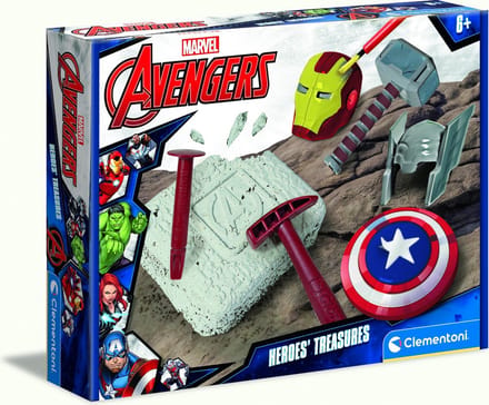 Clementoni Spel Marvel Adventures Treasure Hunt  Junior 3-delig
