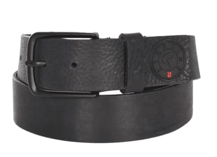 Redskins E Lederen Riem Heren | Zwart | Maat: 85