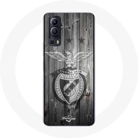 Vivo Y72 slb benfica hoesje grijze achtergrond