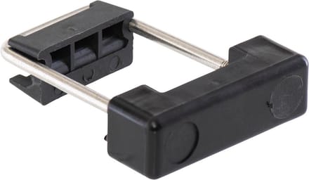 Beugelset voor paal 4x6cm.