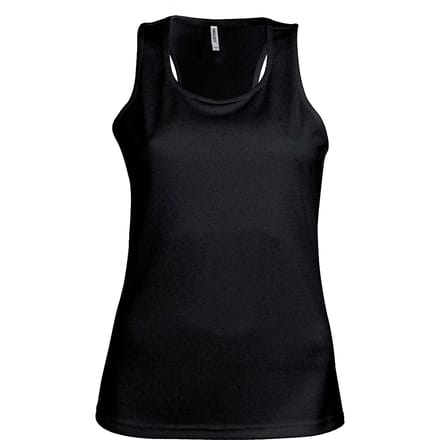 Damessporttop overhemd 'Proact' Zwart - S