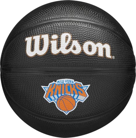 Wilson Nba Team Tribute New York Knicks Mini Basketbal Bal Zwart 3