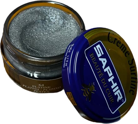 Saphir Creme Surfine (schoenpoets) Platina