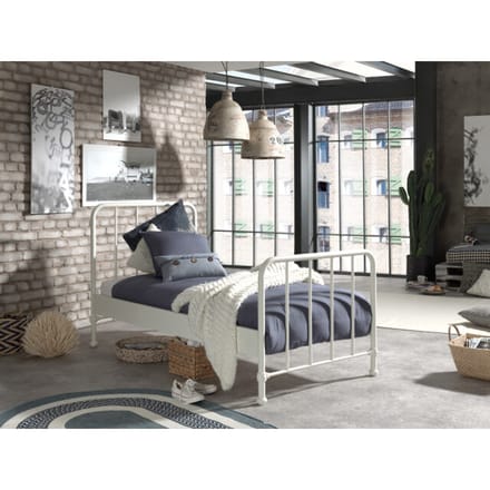 LUCEVI - Bronxx Bed 90x200cm - Wit