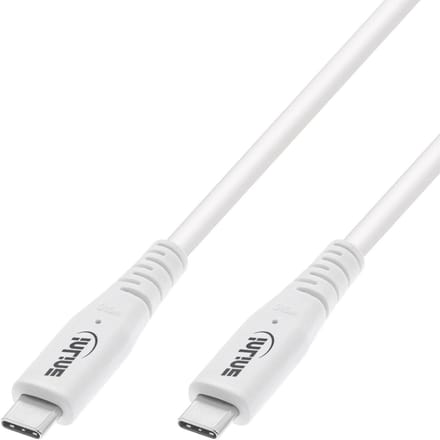 USB4 Kabel - Type C Kabel - Snelle Data Overdracht - 240W Power Delivery - 1.5 Meter - Wit