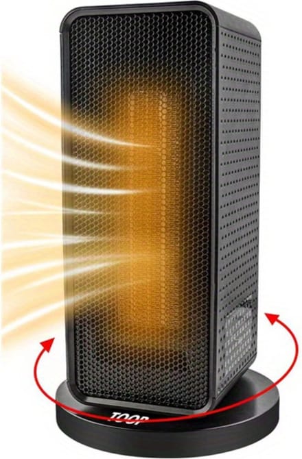 Livano Elektrische Kachel - Haard - Heater - Mini Kachel - Draait