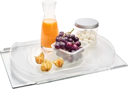 Electrolux E6RHSW31 onderdeel & accessoire voor koelkasten/vriezers Plank Transparant, Wit