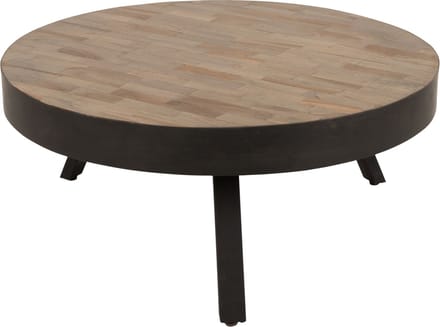 Housecraft Living Suri Salontafel Rond 70 cm Teakhout Bruin