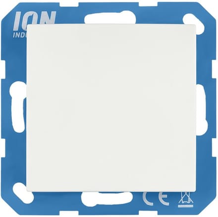 ION V1/j1 blindplaat polar wit