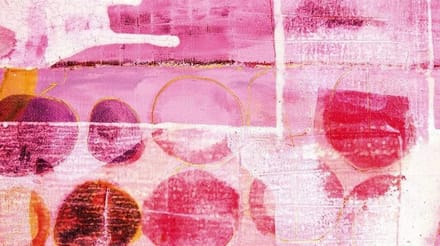 Komar Pure | cells wrapping | roze grafisch | fotobehang op vlies 500x280cm