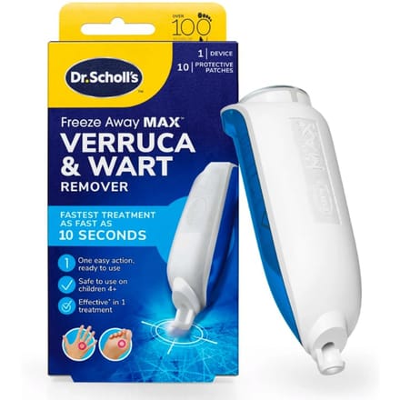 Scholl Freezeaway Max Wart &amp; Verruca 1 pcs + 10 st