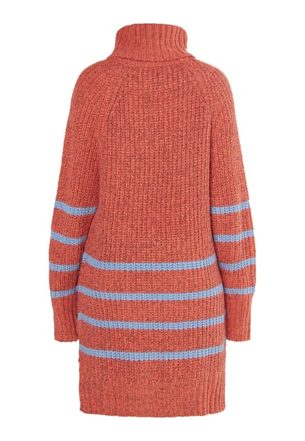 usha Gebreide trui Dames Vintage rood