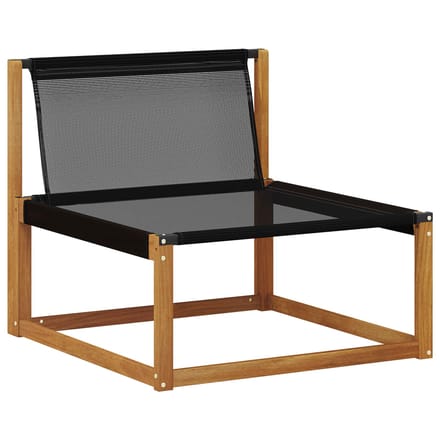 vidaXL - 3 - st - Buiten - Midden - Sofa - Massief - Acacia - Hout - Naturel