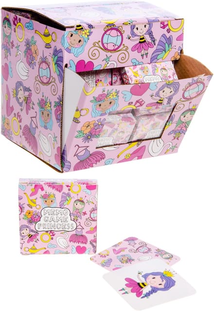 Duckiez mini memo game 28 kaartjes prinses - 1 stuk
