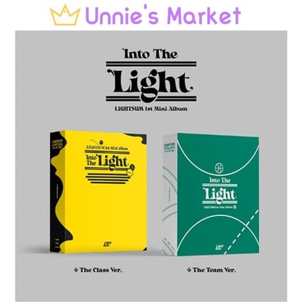 LIGHTSUM [Into The Light] 1e Mini-album Random ver,No poster yellow
