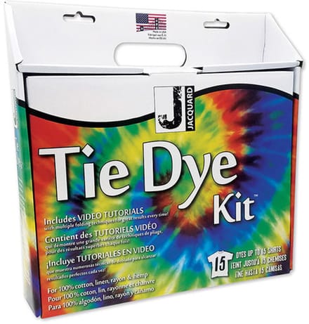 Jacquard Tie-Dye Set Groot Primair - Creatief Speelgoed voor Kinderen.