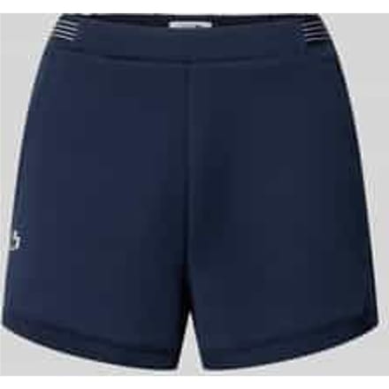 regular fit sweatshorts met logo-applicatie