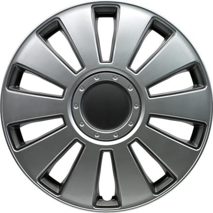 Autostyle Wieldoppen Pennsylvania 15 Inch Abs Zilver Set Van 4