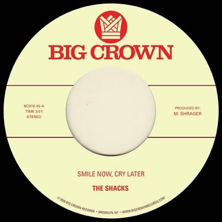 The Shacks & Brainstory - Smile Now, Cry Later / Runaway (7" Single)
