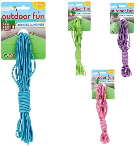 Outdoor Fun Elastic game 10 meters (Assorted)
