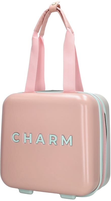 Charm London Capetown Beautycase - Travel - Koffer - Toiletspullen - Lichtroze