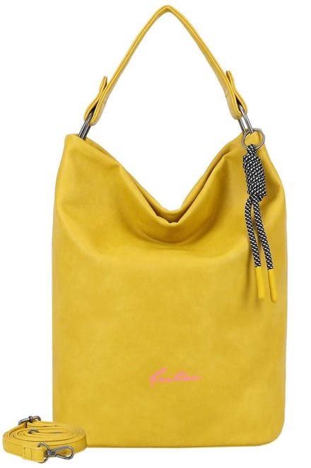Fritzi aus Preußen schoudertas Lou Hobo Yellow geel
