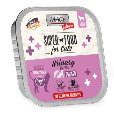MAC’s Vetcare Urinary Kattenvoer - 70% Kippenvlees - 8 x 100g