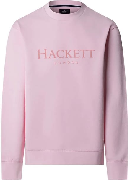 Hackett Heritage Ess Sweatshirt Roze S Man
